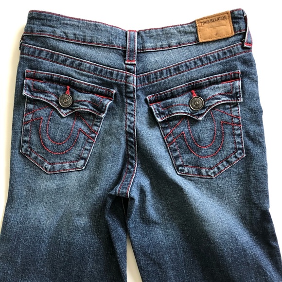 🔴SOLD🔴 TRUE RELIGION Geno Cut Off Jean Shorts - Picture 4 of 7